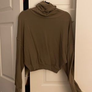 Agolde Cropped Turtleneck